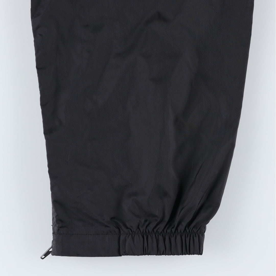 90'S Nike Nylon Pants, Shaka Shaka Pants, Men's M Size, Vintage Nylon black type Vintage Second Hand