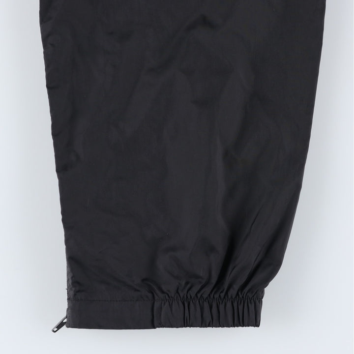 90'S Nike Nylon Pants, Shaka Shaka Pants, Men's M Size, Vintage Nylon black type Vintage Second Hand