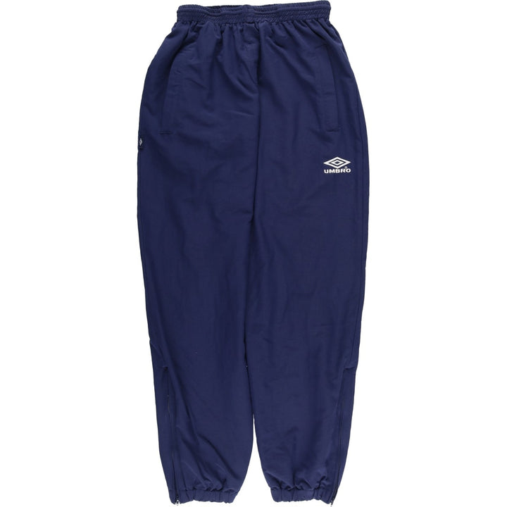 90'S Umbro Warm-Up Pants, Nylon, Shaka Shaka Pants, Men's Size Medium, Vintage polyester blue type Vintage Second Hand