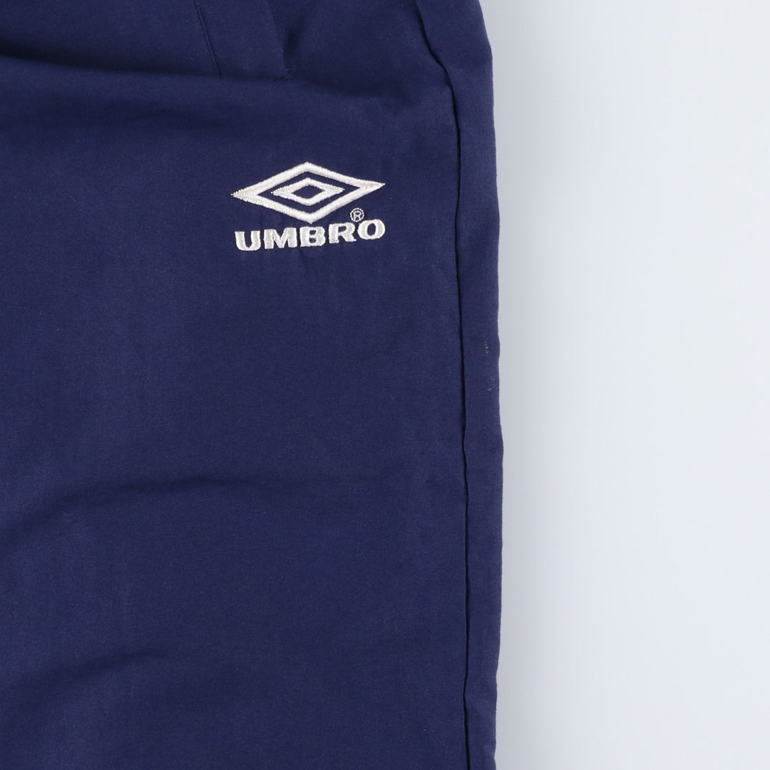 90'S Umbro Warm-Up Pants, Nylon, Shaka Shaka Pants, Men's Size Medium, Vintage polyester blue type Vintage Second Hand