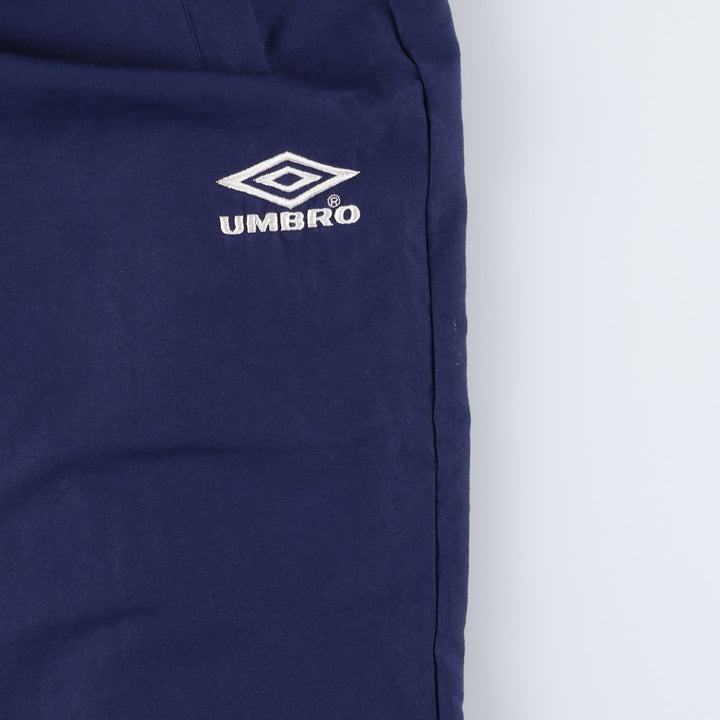 90'S Umbro Warm-Up Pants, Nylon, Shaka Shaka Pants, Men's Size Medium, Vintage polyester blue type Vintage Second Hand