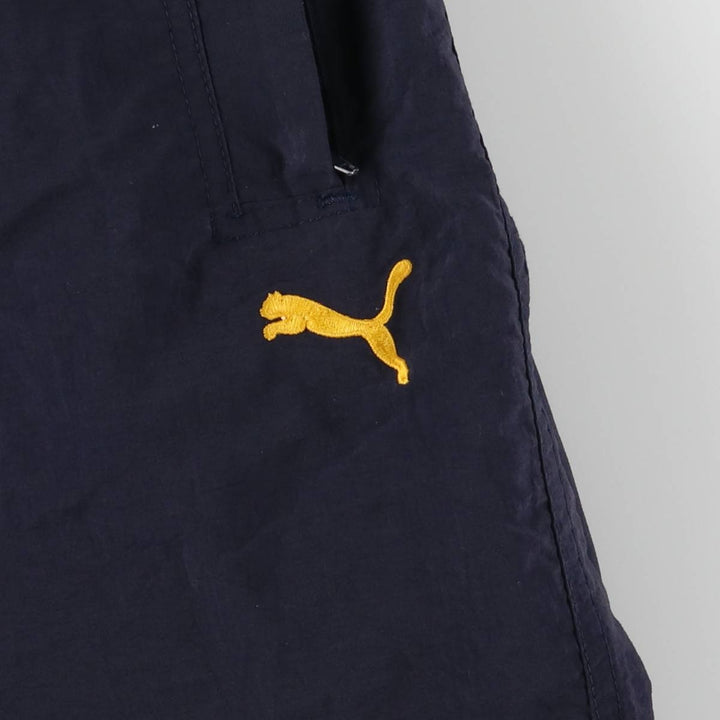 90s-00'S Puma Nylon Pants, Shaka Shaka Pants, Men's Size L, Vintage Nylon navy blue type Vintage Second Hand