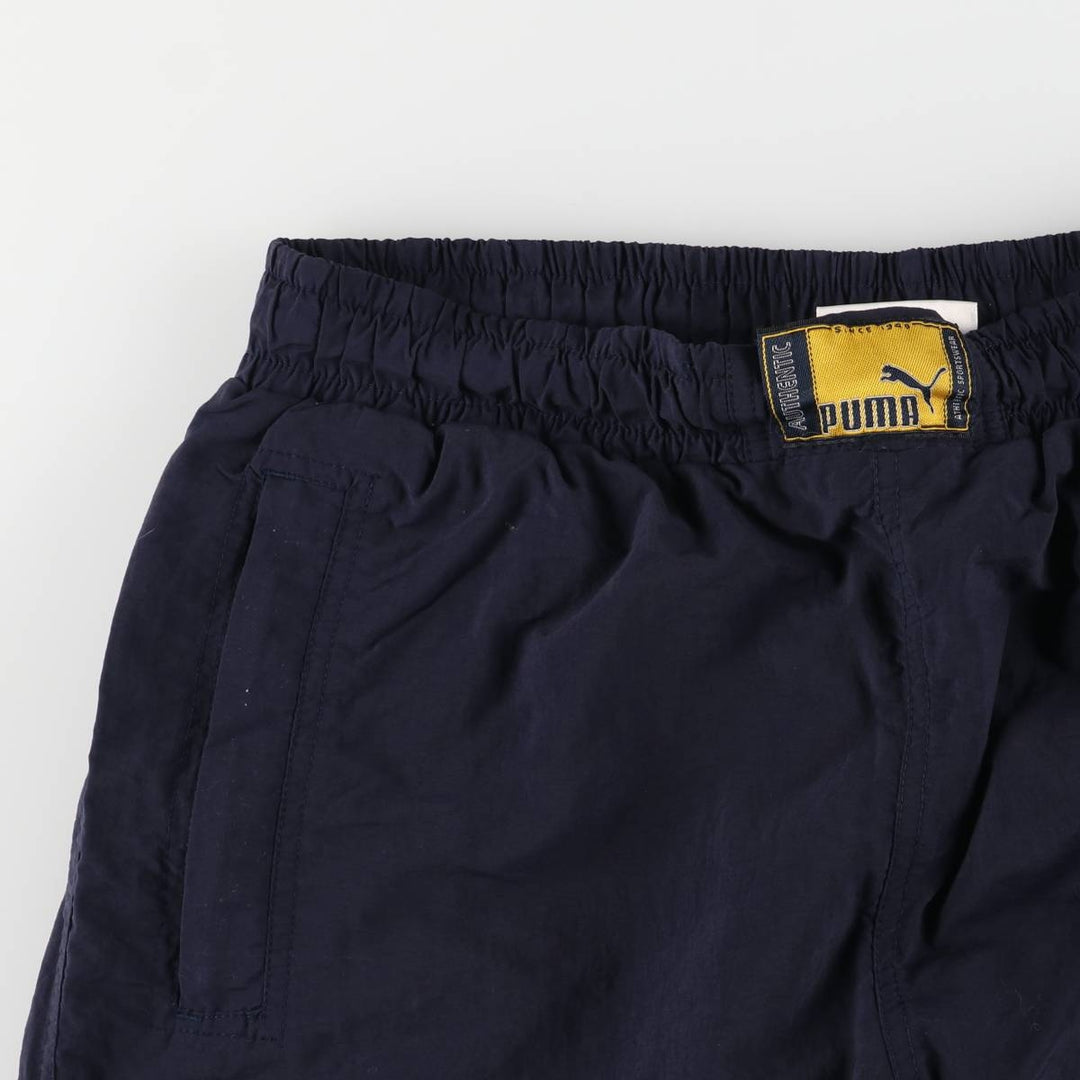 90s-00'S Puma Nylon Pants, Shaka Shaka Pants, Men's Size L, Vintage Nylon navy blue type Vintage Second Hand
