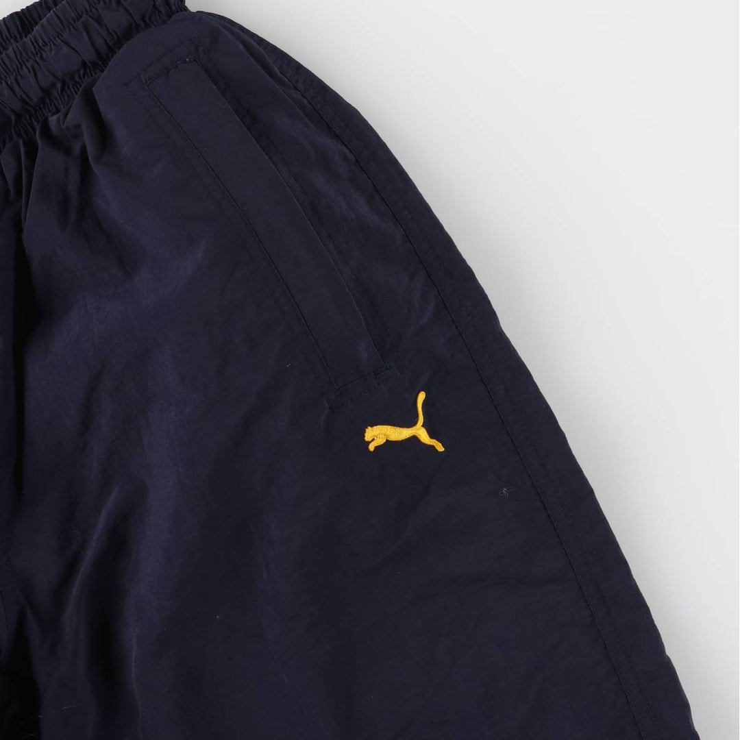 90s-00'S Puma Nylon Pants, Shaka Shaka Pants, Men's Size L, Vintage Nylon navy blue type Vintage Second Hand