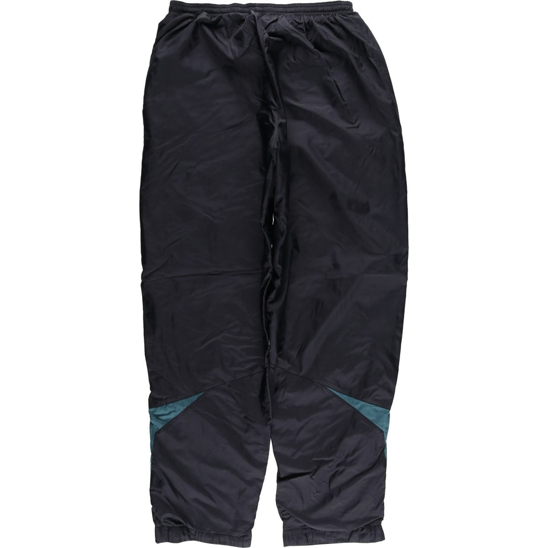 90'S Nike Nylon Pants, Shaka Shaka Pants, Men's M Size, Vintage Nylon black type Vintage Second Hand