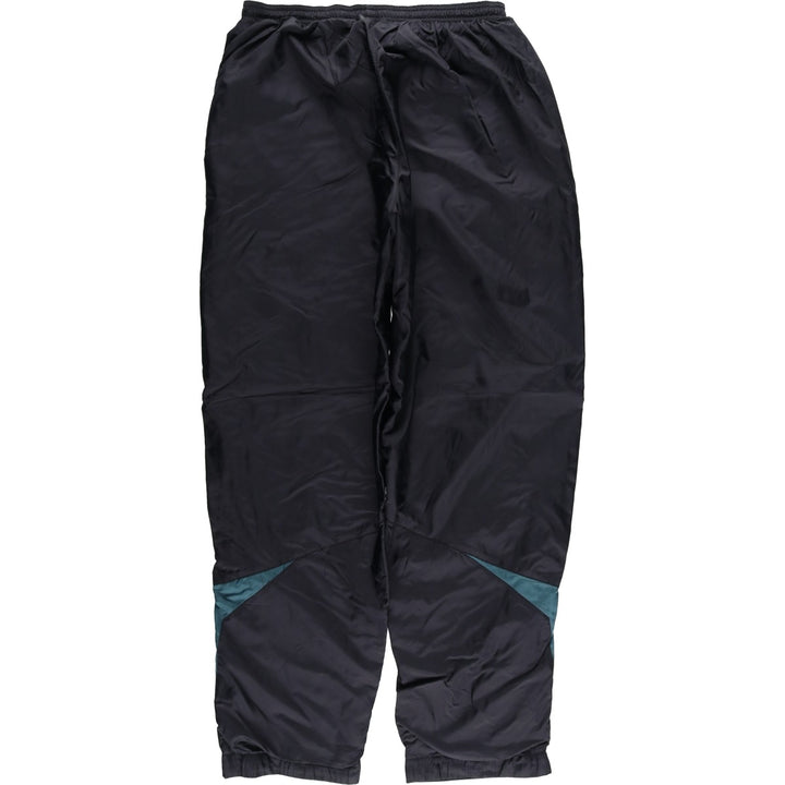 90'S Nike Nylon Pants, Shaka Shaka Pants, Men's M Size, Vintage Nylon black type Vintage Second Hand