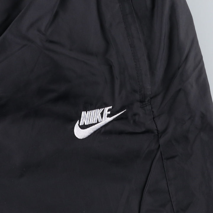 90'S Nike Nylon Pants, Shaka Shaka Pants, Men's M Size, Vintage Nylon black type Vintage Second Hand