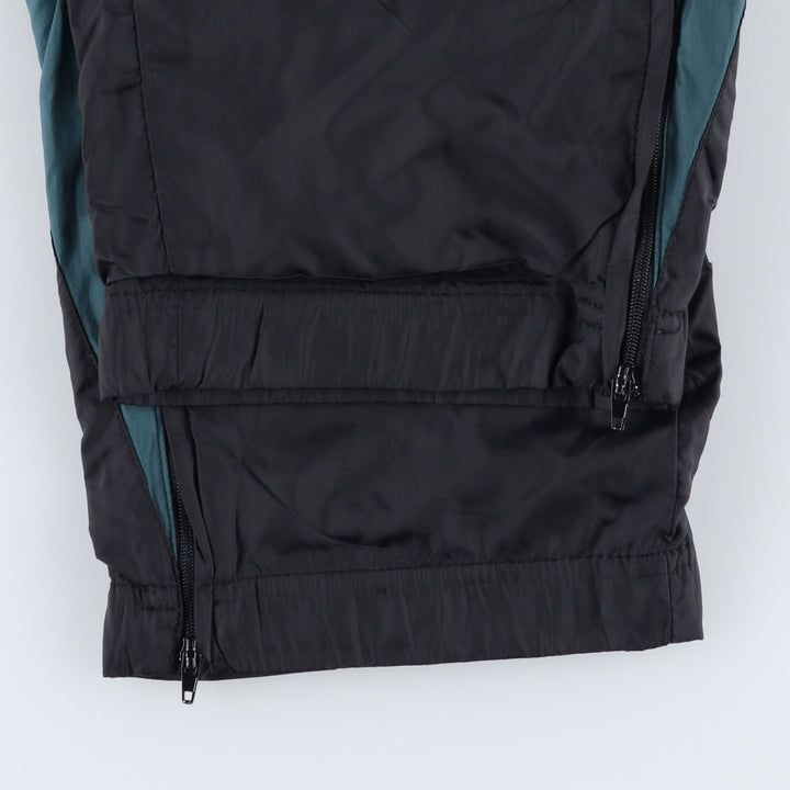 90'S Nike Nylon Pants, Shaka Shaka Pants, Men's M Size, Vintage Nylon black type Vintage Second Hand