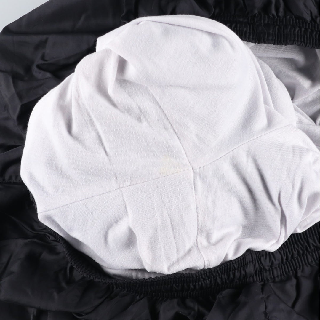 90'S Nike Nylon Pants, Shaka Shaka Pants, Men's M Size, Vintage Nylon black type Vintage Second Hand