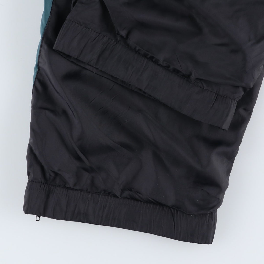 90'S Nike Nylon Pants, Shaka Shaka Pants, Men's M Size, Vintage Nylon black type Vintage Second Hand