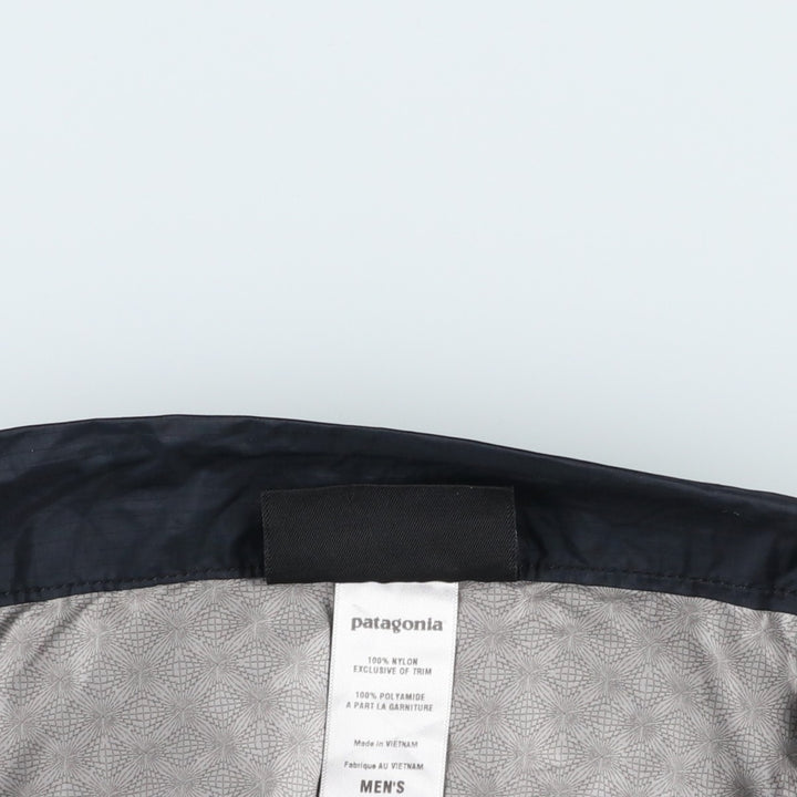 Patagonia 84490S8 Ripstop Nylon Pants, Shaka Shaka Pants, Men's Size L Nylon black type Vintage Second Hand