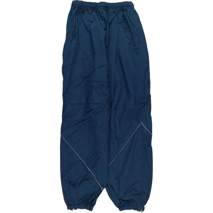 2000'S US Military PTU Training Pants, Nylon, Shaka Shaka Pants, Made in USA, Large Regular, Men's Size L Nylon navy blue type Vintage Second Hand