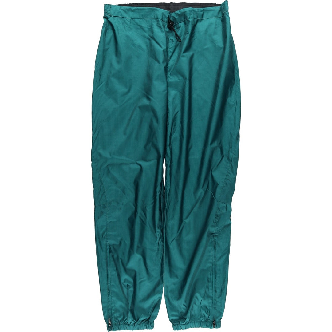 90'S Patagonia 83160S4 Warm-Up Pants, Shaka Shaka Pants, Made in USA, Men's Size L, Vintage polyester blue type Vintage Second Hand