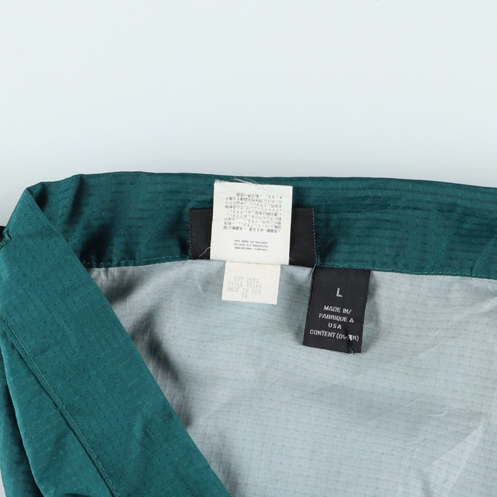 90'S Patagonia 83160S4 Warm-Up Pants, Shaka Shaka Pants, Made in USA, Men's Size L, Vintage polyester blue type Vintage Second Hand