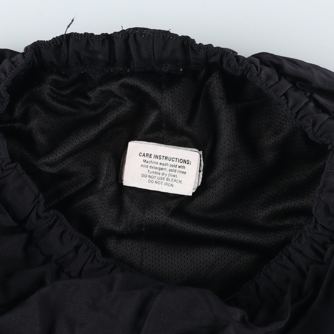 1990'S US Military IPFU Training Pants, Nylon, Shaka Shaka Pants, Made in USA, Medium Nylon black type Vintage Second Hand