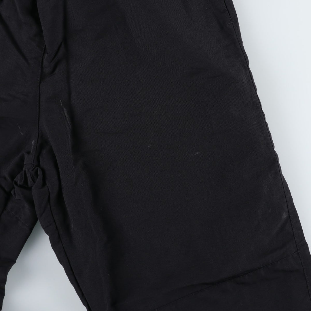 1990'S US Military IPFU Training Pants, Nylon, Shaka Shaka Pants, Made in USA, Medium Nylon black type Vintage Second Hand
