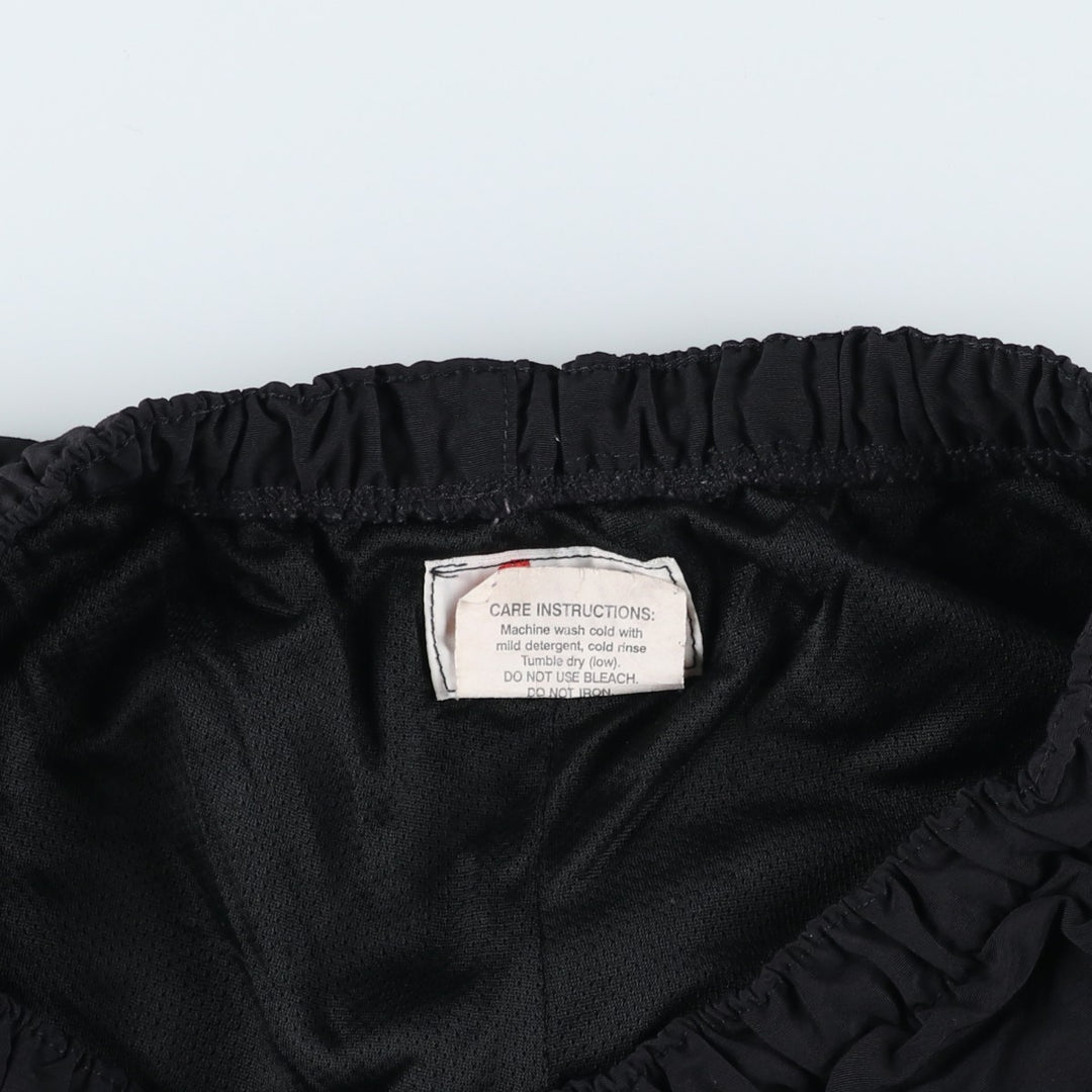 1990'S US Military IPFU Training Pants, Nylon, Shaka Shaka Pants, Made in USA, Large Nylon black type Vintage Second Hand