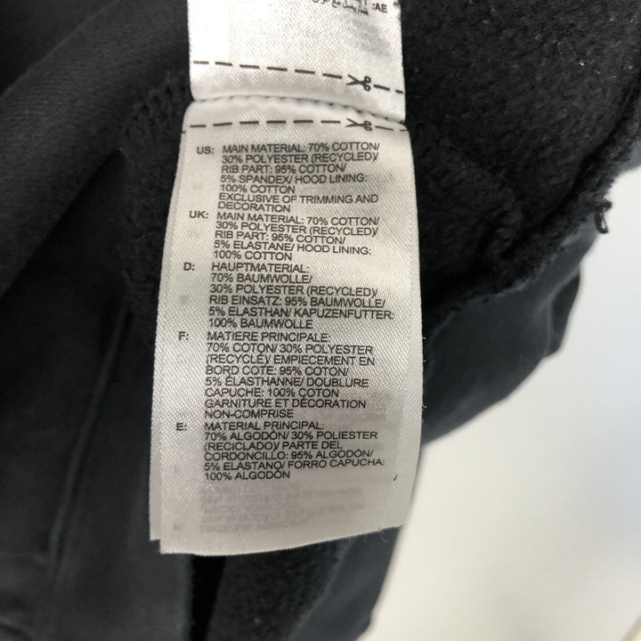 Adidas Originals Sweatshirt Pullover Hoodie, Men's Size M cotton black type Vintage Second Hand