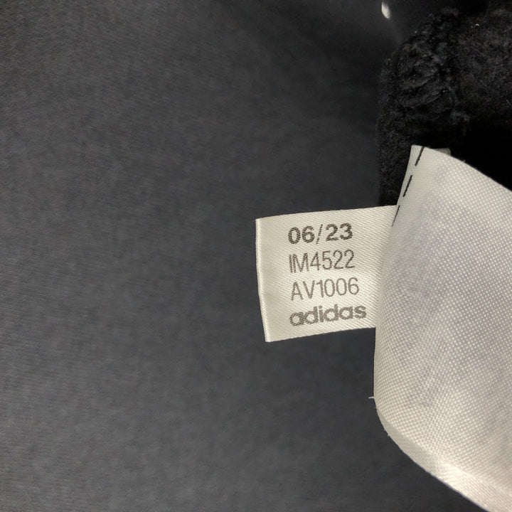 Adidas Originals Sweatshirt Pullover Hoodie, Men's Size M cotton black type Vintage Second Hand
