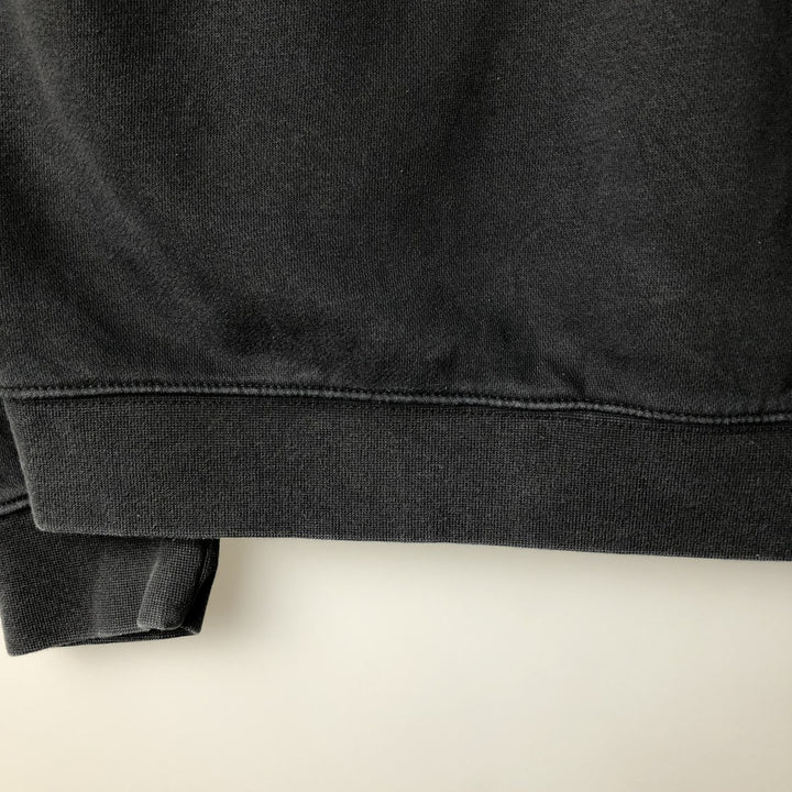 Adidas Originals Sweatshirt Pullover Hoodie, Men's Size M cotton black type Vintage Second Hand