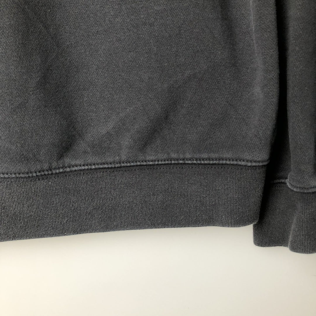 Adidas Originals Sweatshirt Pullover Hoodie, Men's Size M cotton black type Vintage Second Hand