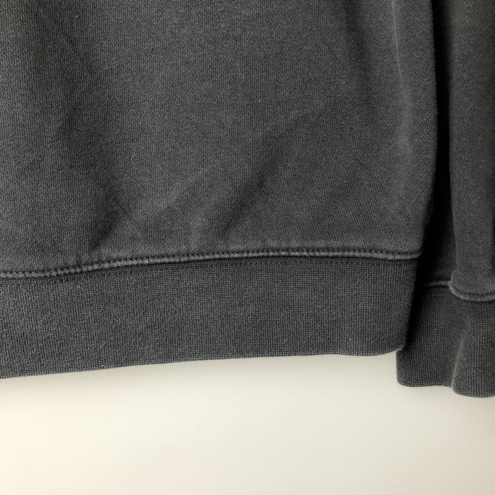 Adidas Originals Sweatshirt Pullover Hoodie, Men's Size M cotton black type Vintage Second Hand