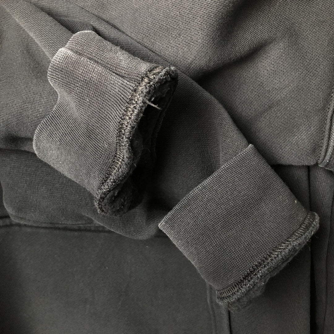 Adidas Originals Sweatshirt Pullover Hoodie, Men's Size M cotton black type Vintage Second Hand