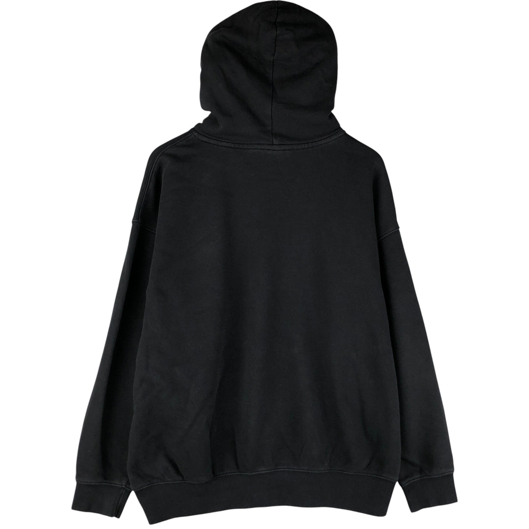 Nike Center Logo Sweat Pullover Hoodie, Men's Size M cotton black type Vintage Second Hand