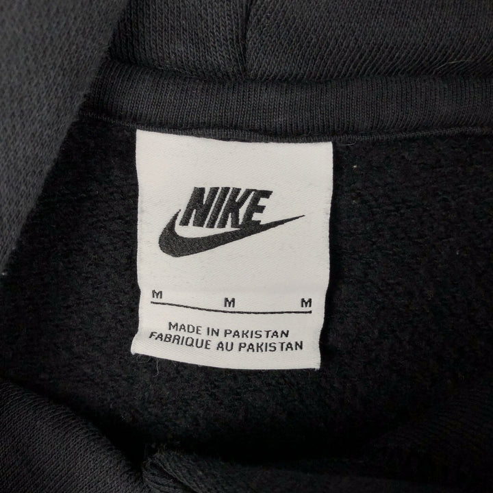 Nike Center Logo Sweat Pullover Hoodie, Men's Size M cotton black type Vintage Second Hand