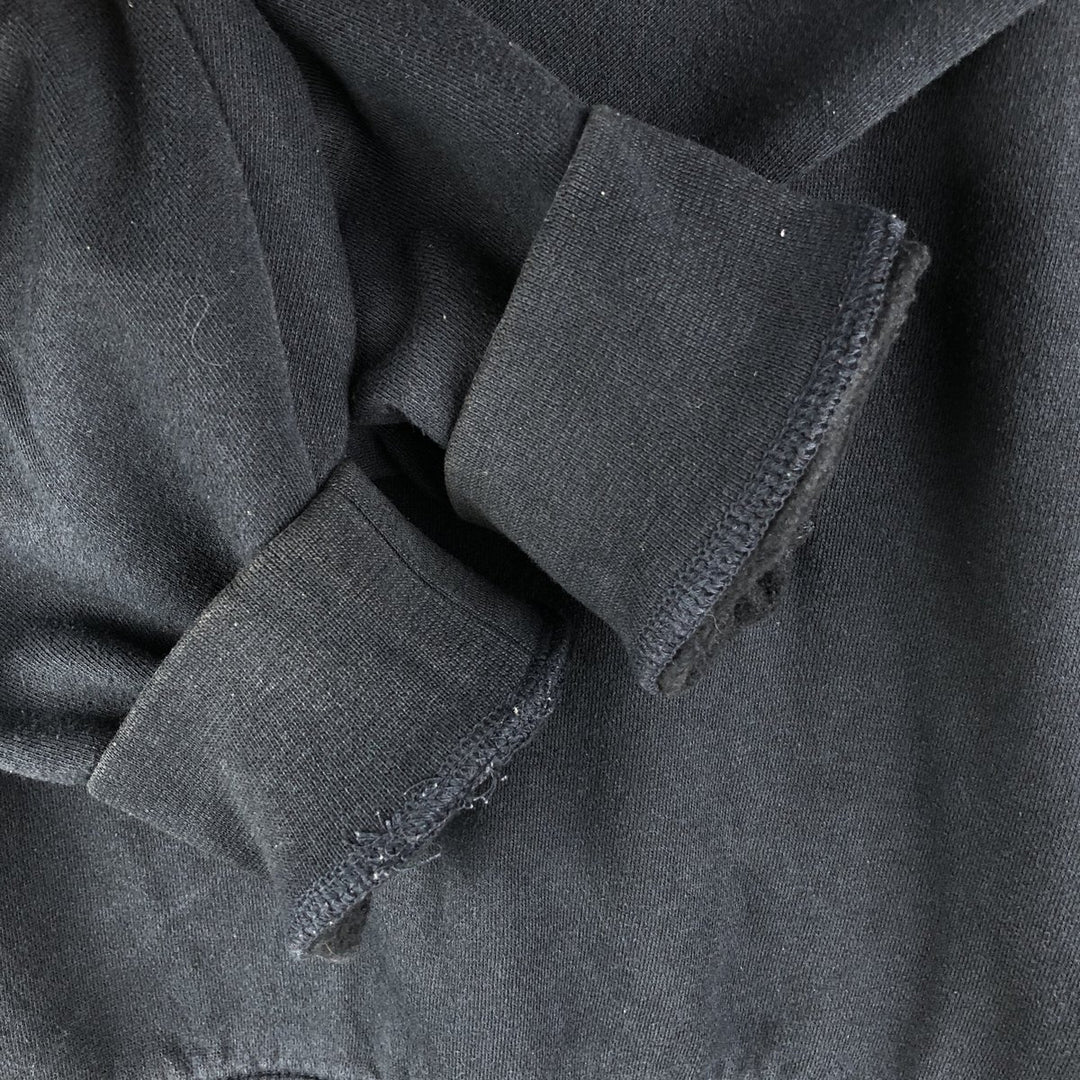 Reebok Sweat Pullover Hoodie Men's Size L polyester navy blue type Vintage Second Hand