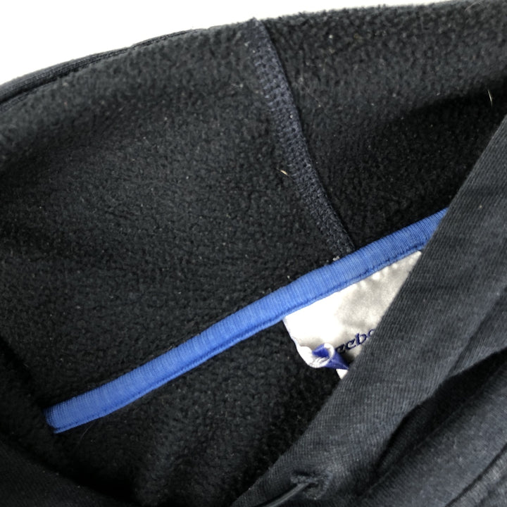 Reebok Sweat Pullover Hoodie Men's Size L polyester navy blue type Vintage Second Hand