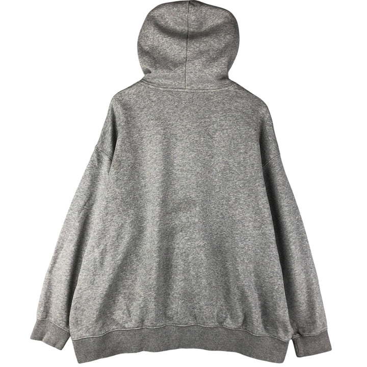 Nike Center Logo Sweat Pullover Hoodie, Men's XL cotton gray type Vintage Second Hand