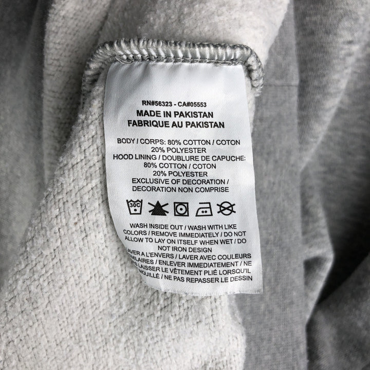 Nike Center Logo Sweat Pullover Hoodie, Men's XL cotton gray type Vintage Second Hand