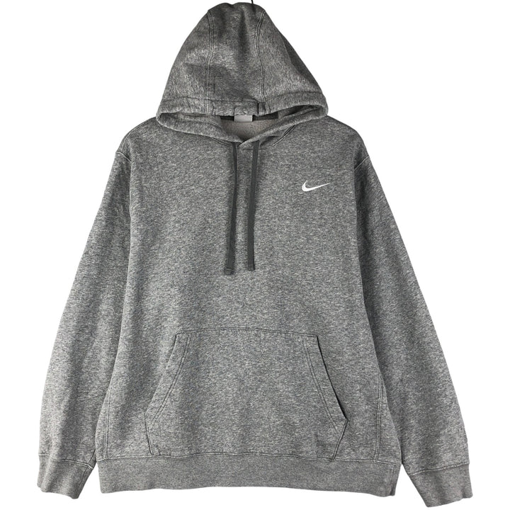 Nike Sweat Pullover Hoodie, Men's Size L cotton gray type Vintage Second Hand