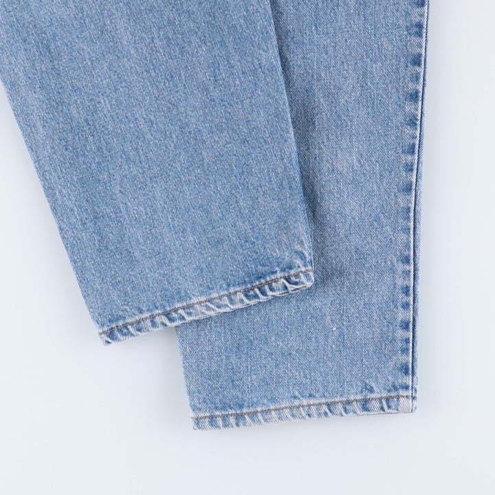 90'S Levi's 560 Loose Fit Tapered Denim Pants, Made in USA, Men's, Size W33, Vintage cotton Blue type light blue Vintage Second Hand