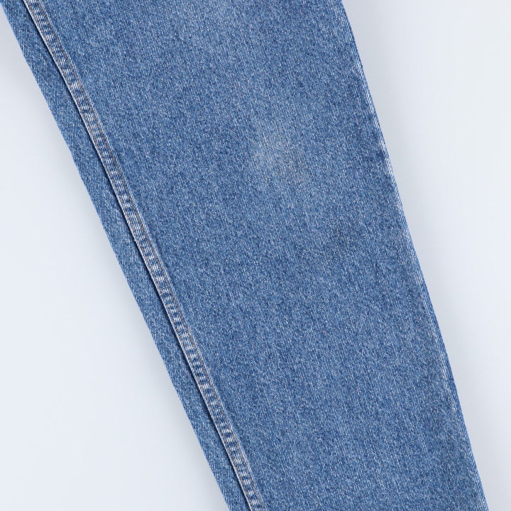 2000'S Levi's 550 Tapered Denim Pants, Made in USA, Men's Size W32 cotton Blue type light blue Vintage Second Hand