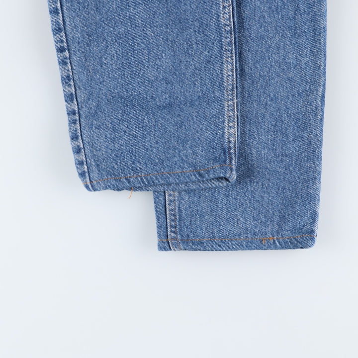 2000'S Levi's 550 Tapered Denim Pants, Made in USA, Men's Size W32 cotton Blue type light blue Vintage Second Hand