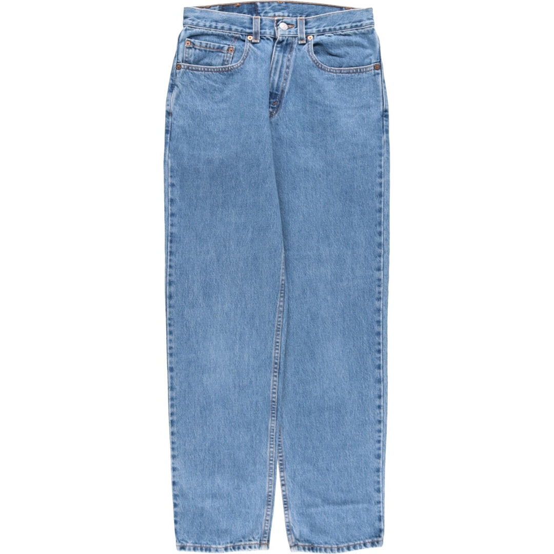 2000'S Levi's 550 Tapered Denim Pants, Made in USA, Men's, Size W29 cotton Blue type light blue Vintage Second Hand