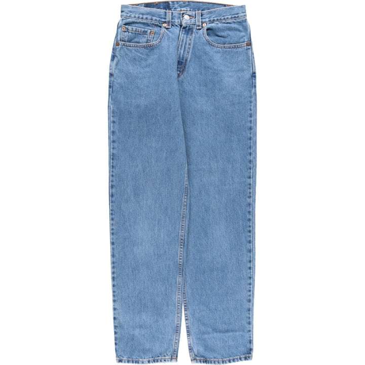 2000'S Levi's 550 Tapered Denim Pants, Made in USA, Men's, Size W29 cotton Blue type light blue Vintage Second Hand