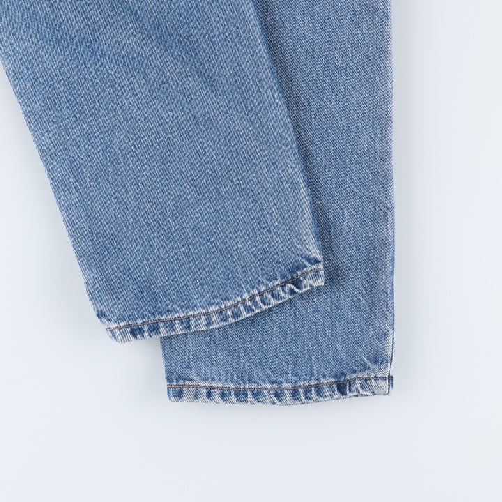 2000'S Levi's 550 Tapered Denim Pants, Made in USA, Men's, Size W29 cotton Blue type light blue Vintage Second Hand