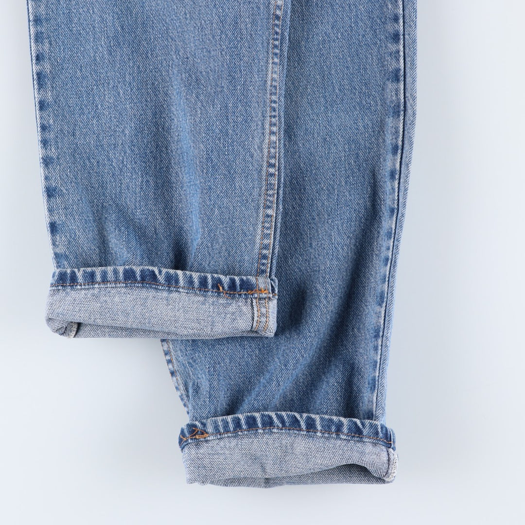 2000'S Levi's 550 Tapered Denim Pants, Made in USA, Men's, Size W29 cotton Blue type light blue Vintage Second Hand