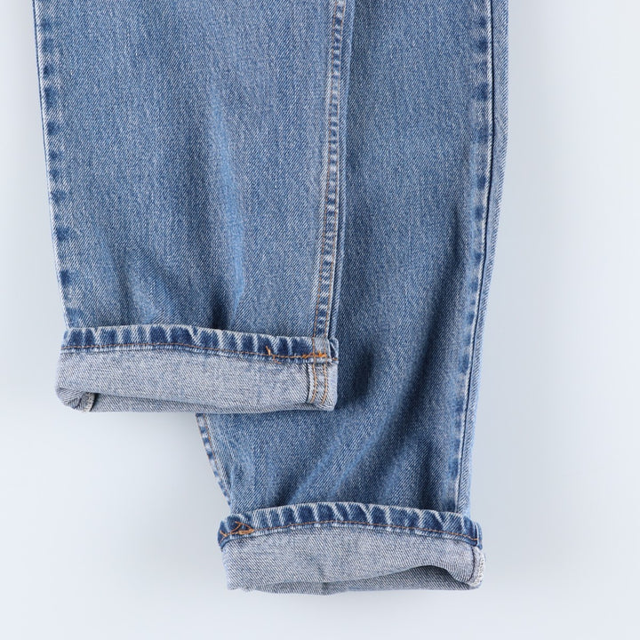 2000'S Levi's 550 Tapered Denim Pants, Made in USA, Men's, Size W29 cotton Blue type light blue Vintage Second Hand