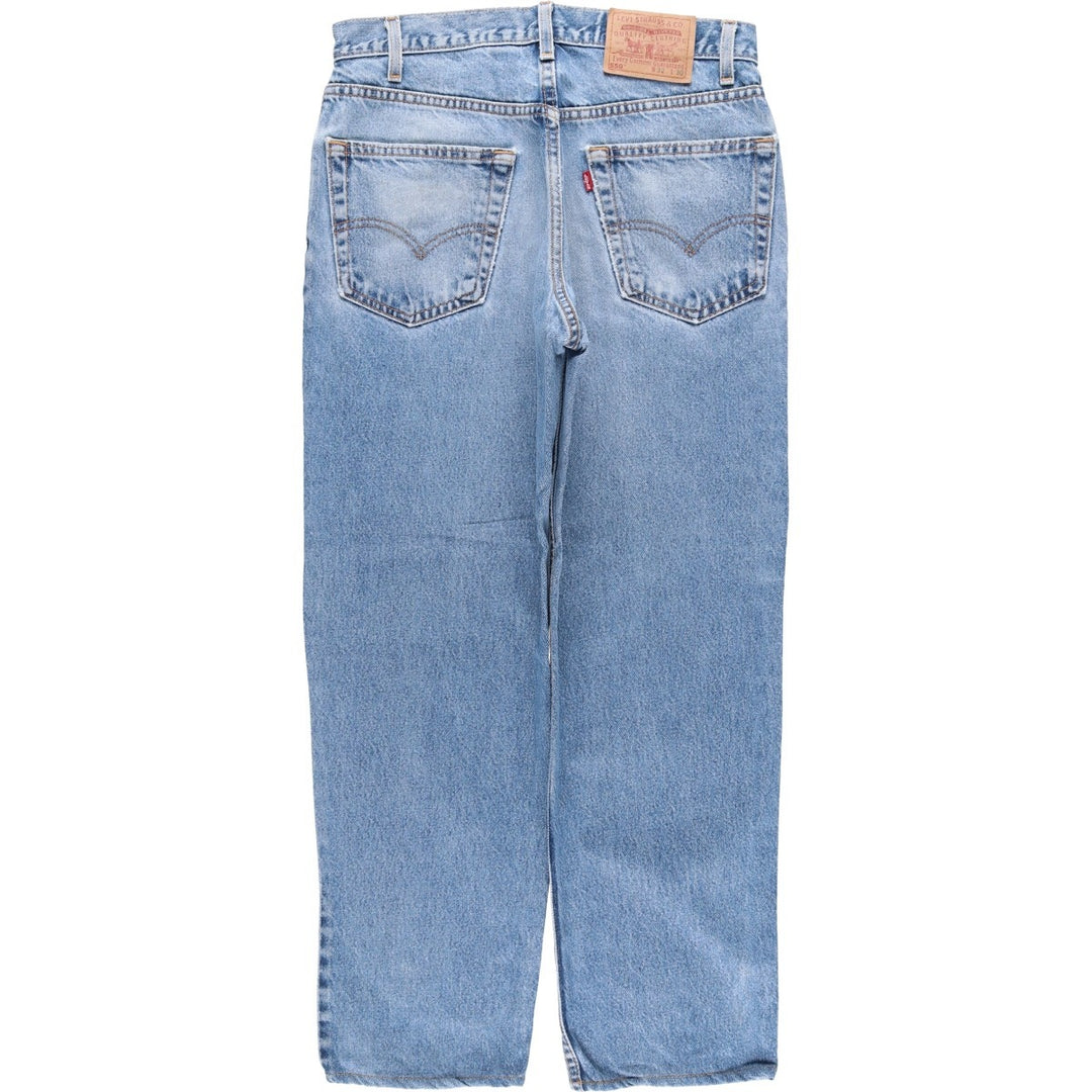 2000'S Levi's 550 Relaxed Fit Tapered Denim Pants, Made in USA, Men's Size W30 cotton blue type Vintage Second Hand