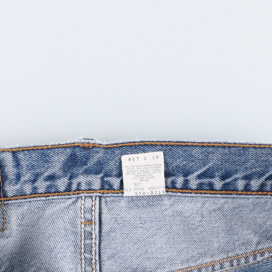 2000'S Levi's 550 Relaxed Fit Tapered Denim Pants, Made in USA, Men's Size W30 cotton blue type Vintage Second Hand