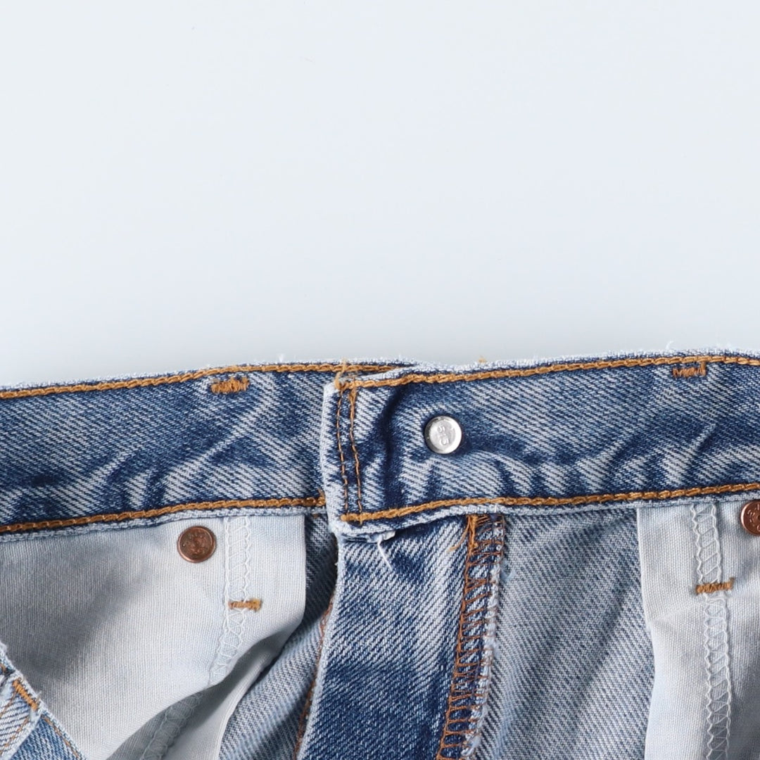 2000'S Levi's 550 Relaxed Fit Tapered Denim Pants, Made in USA, Men's Size W30 cotton blue type Vintage Second Hand