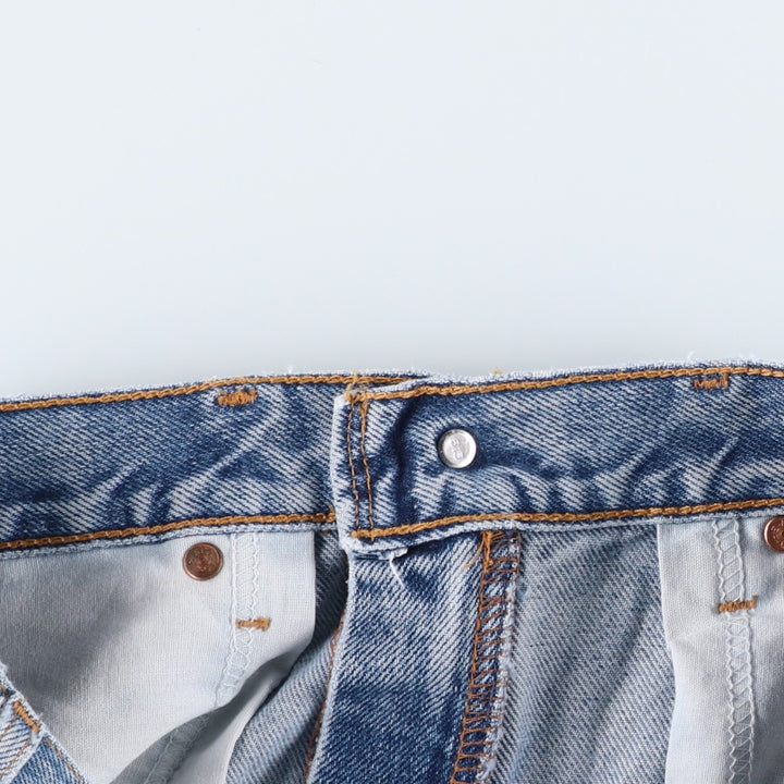 2000'S Levi's 550 Relaxed Fit Tapered Denim Pants, Made in USA, Men's Size W30 cotton blue type Vintage Second Hand