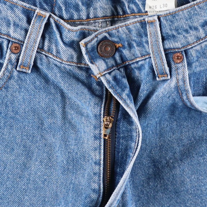 90'S Levi's 550 Relaxed Fit Tapered Denim Pants Made in USA Men's W35 Vintage cotton Blue type light blue Vintage Second Hand