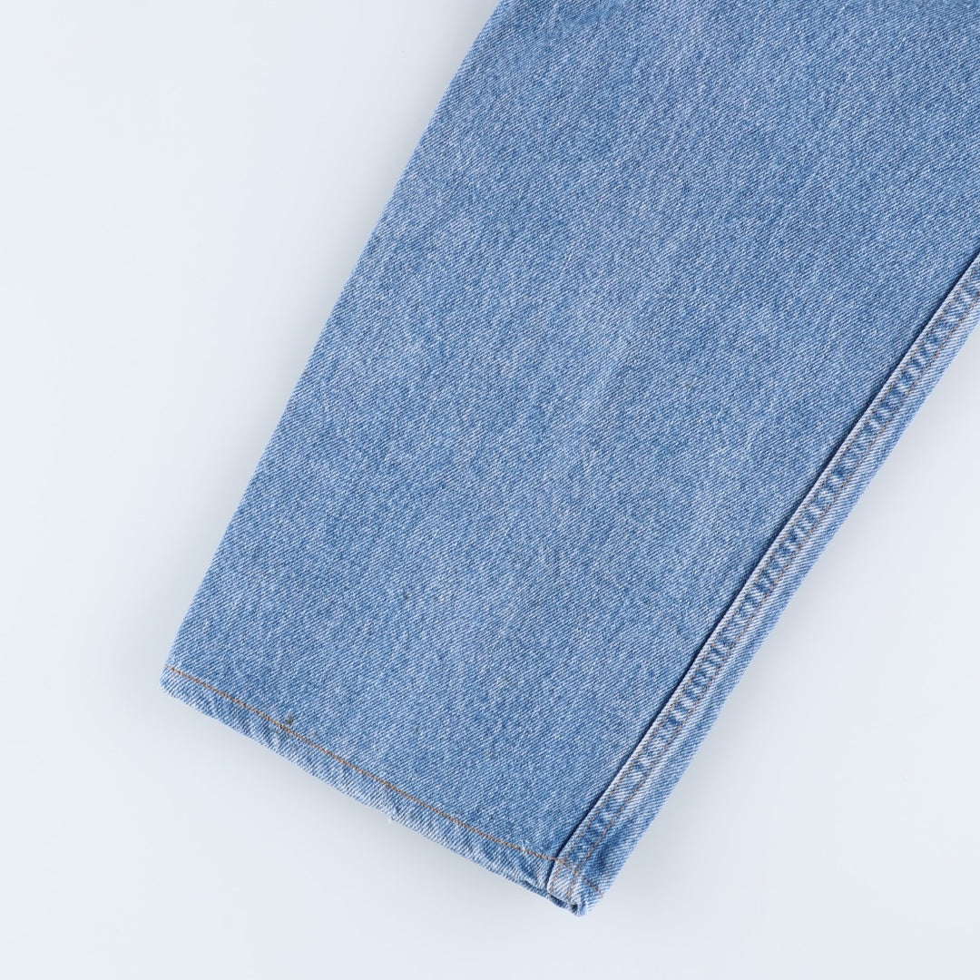 90'S Levi's 550 Relaxed Fit Tapered Denim Pants Made in USA Men's W35 Vintage cotton Blue type light blue Vintage Second Hand