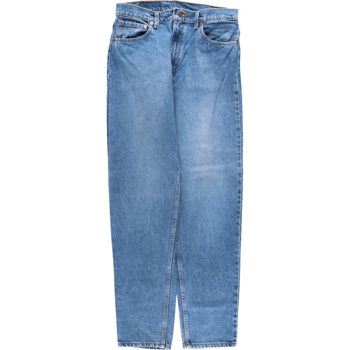 90'S Levi's 550 Relaxed Fit Tapered Denim Pants Made in USA Men's W32 Vintage cotton blue type Vintage Second Hand
