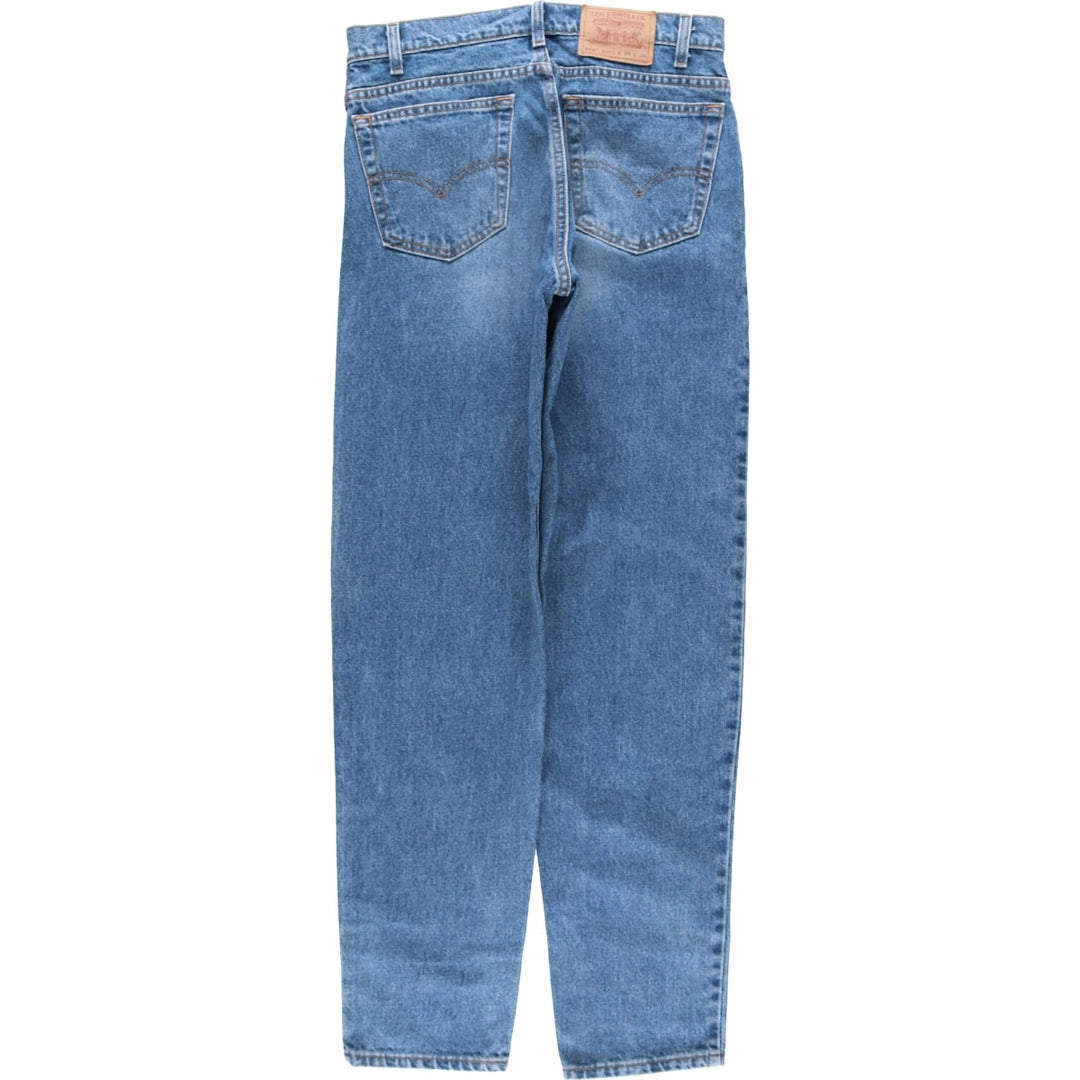 90'S Levi's 550 Relaxed Fit Tapered Denim Pants Made in USA Men's W32 Vintage cotton blue type Vintage Second Hand